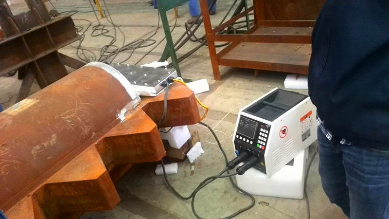 Air Cooled 5Kw Portable Induction Heating Machine , Plate Preheating Induct...